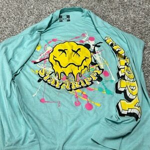 Mens long sleeve tee shirt